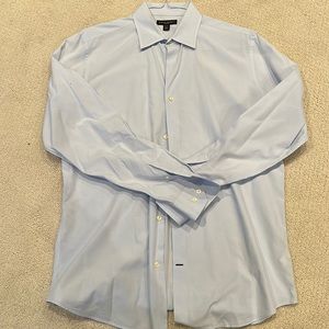 Banana republic light blue slim fit dress shirt